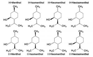 Menthols molecular formula C10H20O