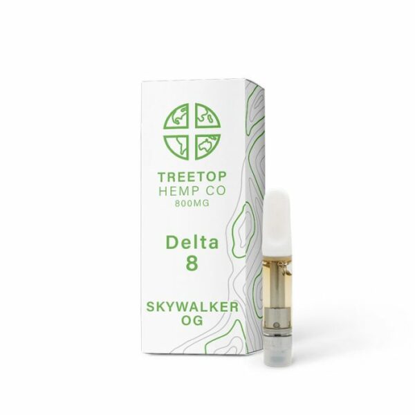 Treetop Hemp Co Delta 8 Vape Cartridge | Skywalker OG