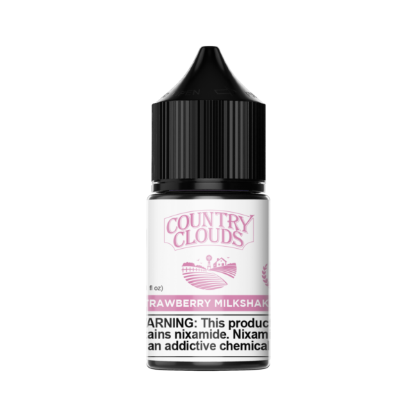 Country Clouds Nixamide – Strawberry Milkshake 30ml